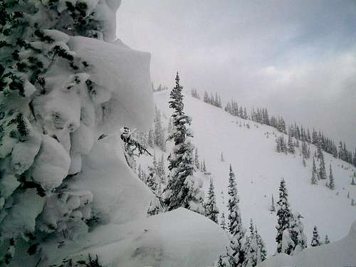 Blizzards Blasting on Bullion Peak