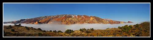 Capitol Reef and Fog