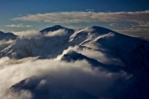 Windy Tatra ridges