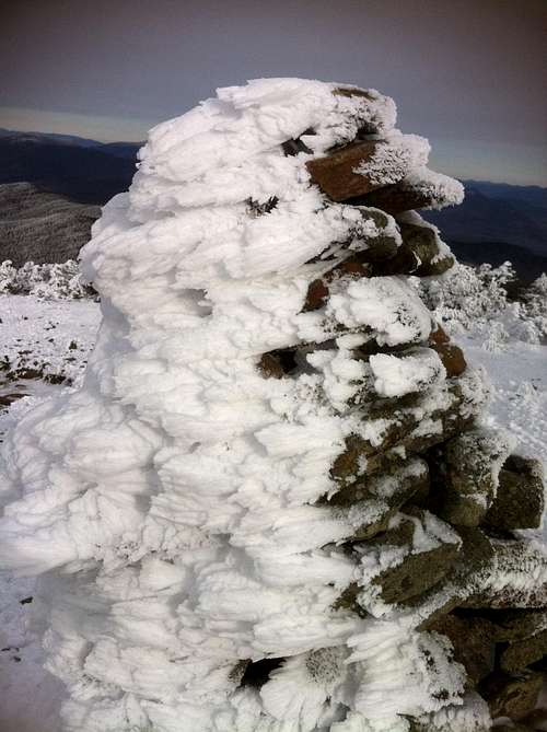 Frosty summit Mt Moosilauke