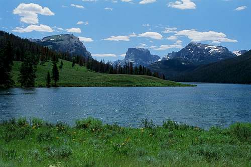 White Rock and Squaretop Mountains