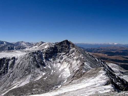 Pacific Peak from the summit...