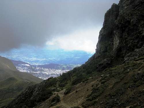 Quito from Rucu Pichincha