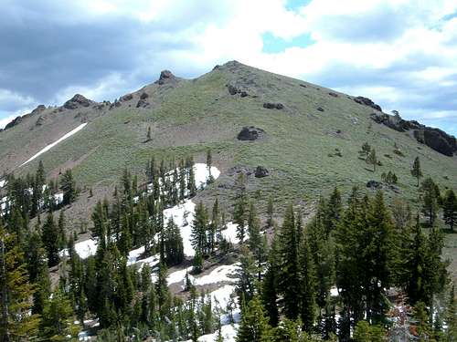 West face of Silver Peak