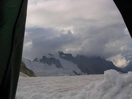 View from the tent