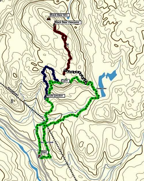 Peden Ridge Tracklogs