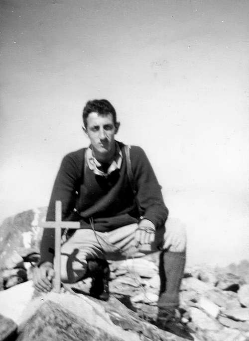 GARIN PEAK upon Northern Summit (3481m) on 1966