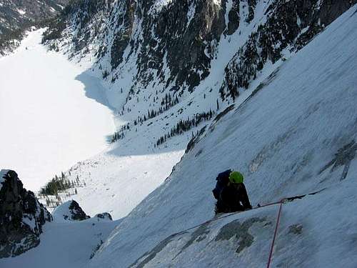 EB on Triple Couloirs