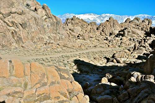 Inyo Mountains seen from...