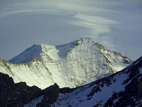 Schneespitze (3317m) and Hoher Tenn (3368m)