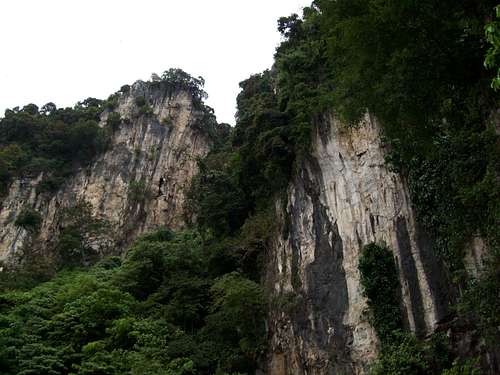 High cliffs
