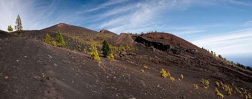 The south slopes of Volcan Martin