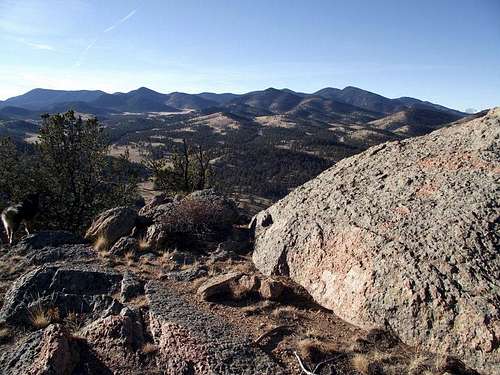 Granite Boulder and Puma Hills