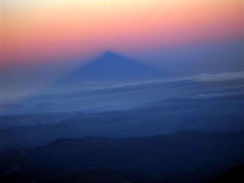 Mount Hood's Shadow