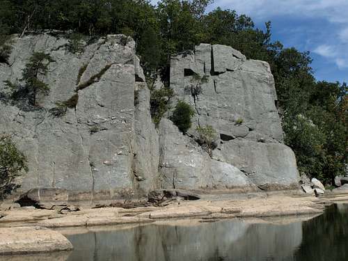 Downstream Crags