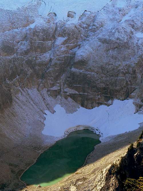 Glacier Lake below Snowqueen