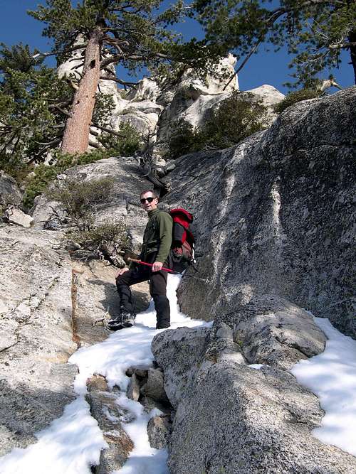 On the Tahquitz Peak Ridge to Lookout Tower