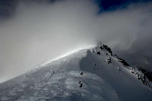 North ridge of Agassiz Peak