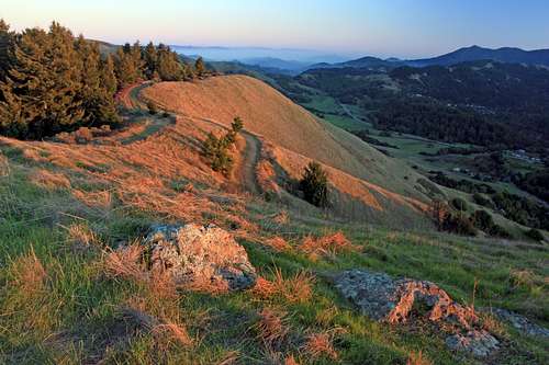 San Geronimo Ridge south 