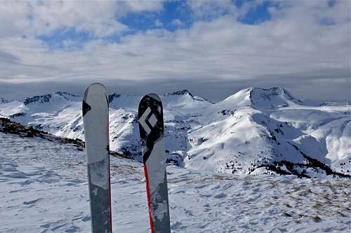 McMillan Peak - backcountry skiing