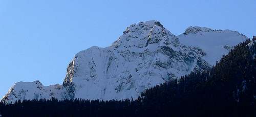 Coloniel Peak in Winter
