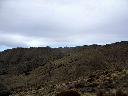 West ridge of Freds Mountain