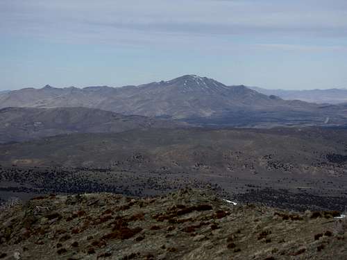 State Line Peak from the summit of Freds Mountain
