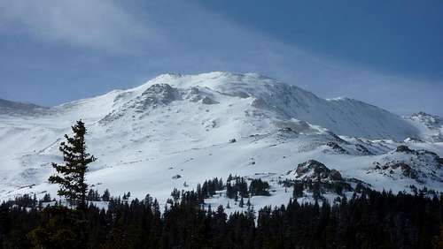 Mount Massive in Winter