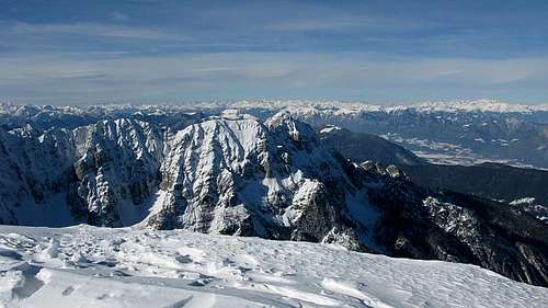 Mala Mojstrovka summit view