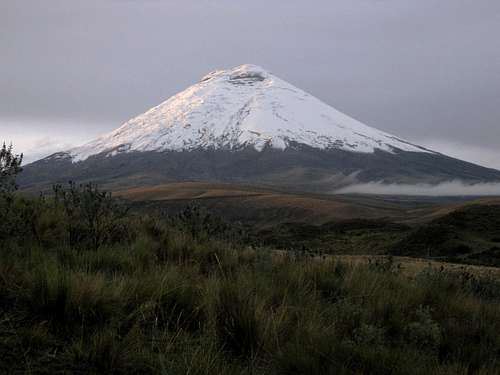 Dawn on Cotopaxi