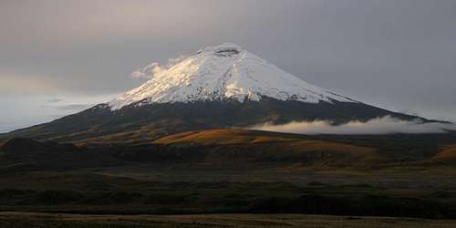 First light on Cotopaxi