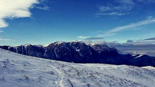 Bucegi from Baiului 2