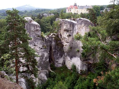 The Hruboskalsko Rock Town