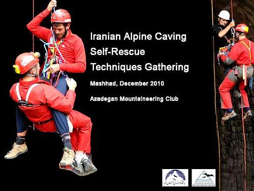 Iranian Alpine Caving Self-Rescue Techniques Gathering - Akhlamad 2010
