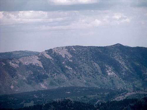 Deadman Mtn with the lookout visible on the right