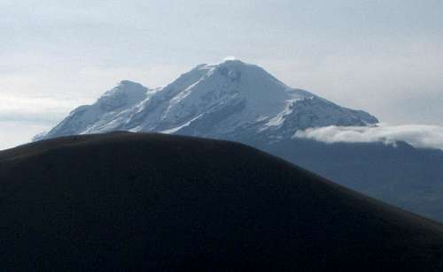 Distant Cayambe