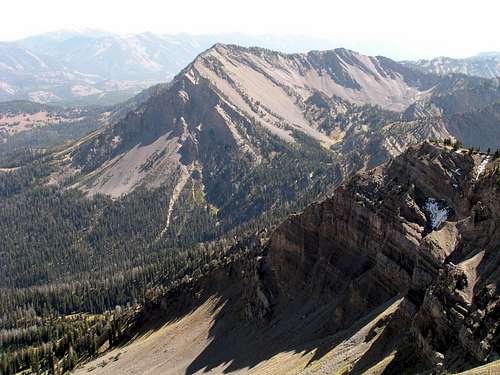 Virginia Peak from Man Peak
