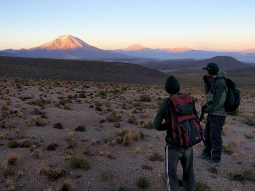 Andean Alpenglow