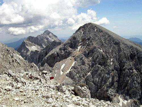 Grintovec and Skuta (in the...
