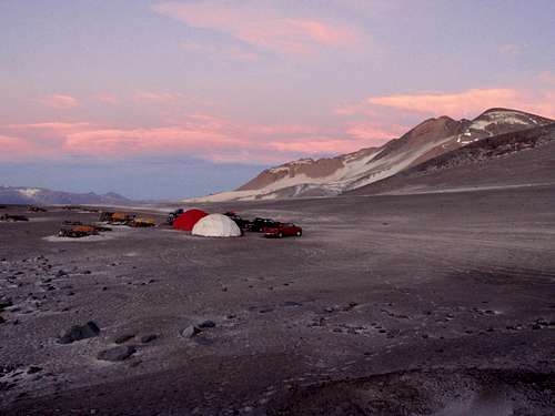 Atacama Camp Sunset