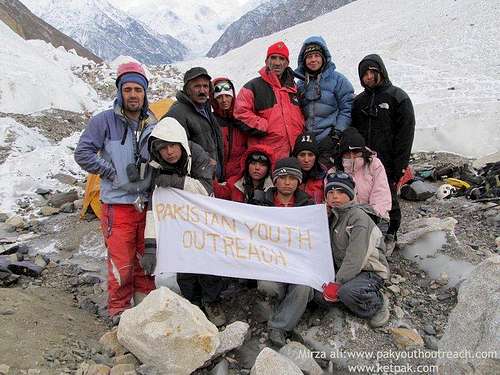 Pakistan Youth outreach Mountaineering camp for school kids