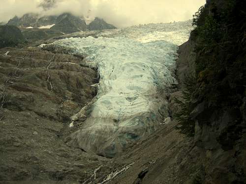 Mouth of Glacier des Bossons