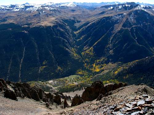 On the west ridge