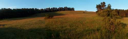 Early morning in the Zicker Hills