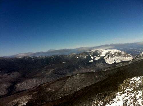 Views from Mt Liberty's summit 2/20/11