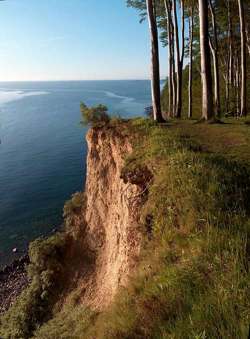 The cliffs of Cape Granitzer Ort