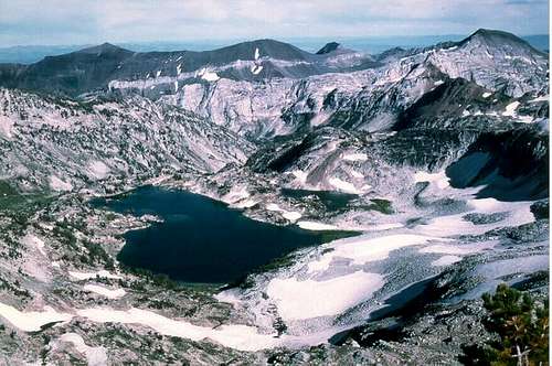 This is Glacier Lake from the...