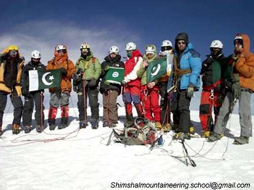 The First Pakistani Women Winter expedition 2010-2011