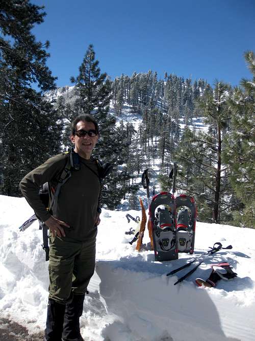 Snow Shoeing near Wrightwood, CA