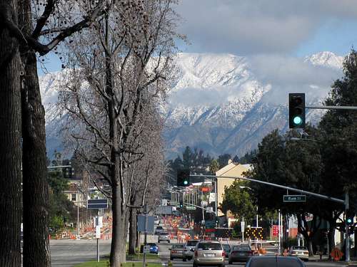 View from My Home Town, So. Pasadena, CA